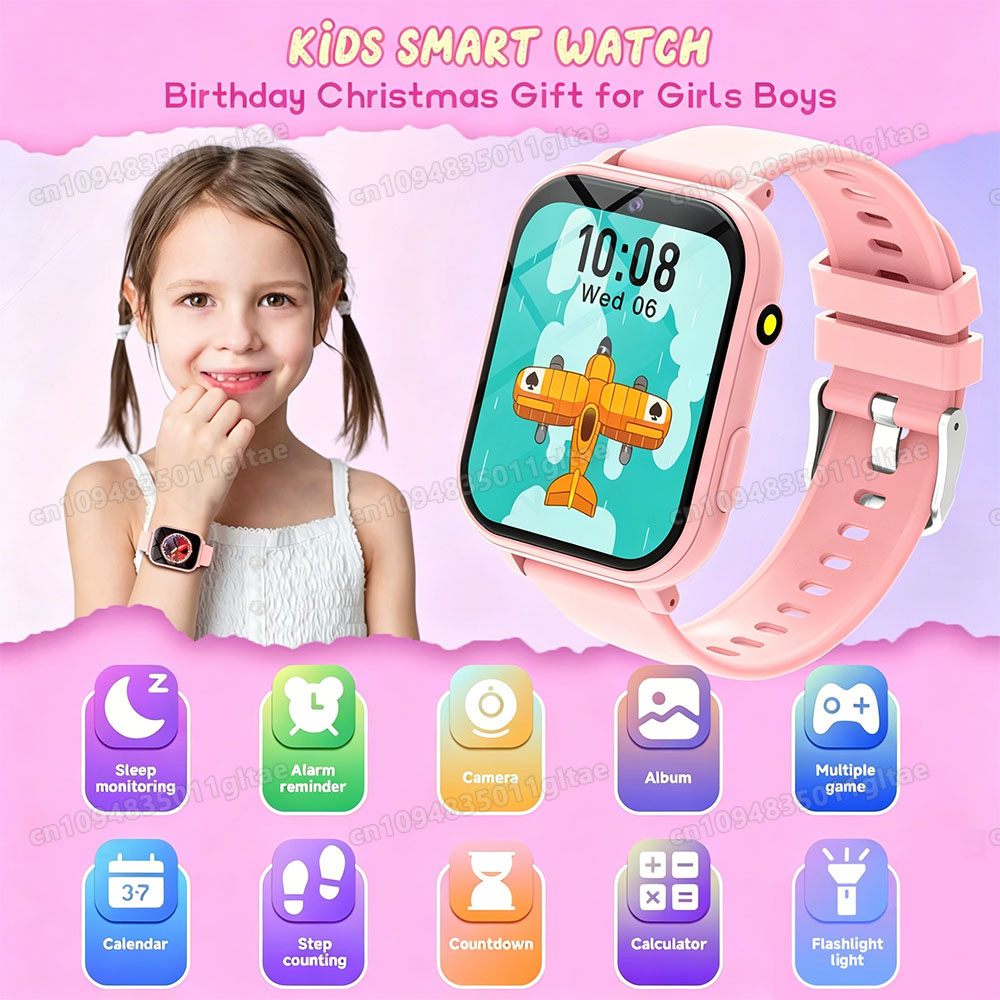 Smartwatch Watches Birthday Gift For Girls - Çocuklar İçin Yeni Akıllı Saat HD