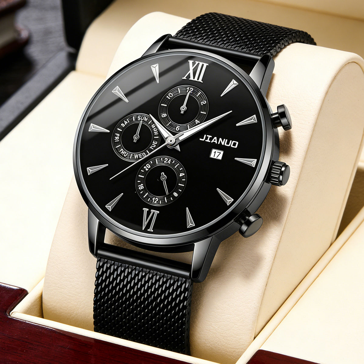 Mesh Stainless Strap - Trendy Casual Erkek Milan Örgü Kemer