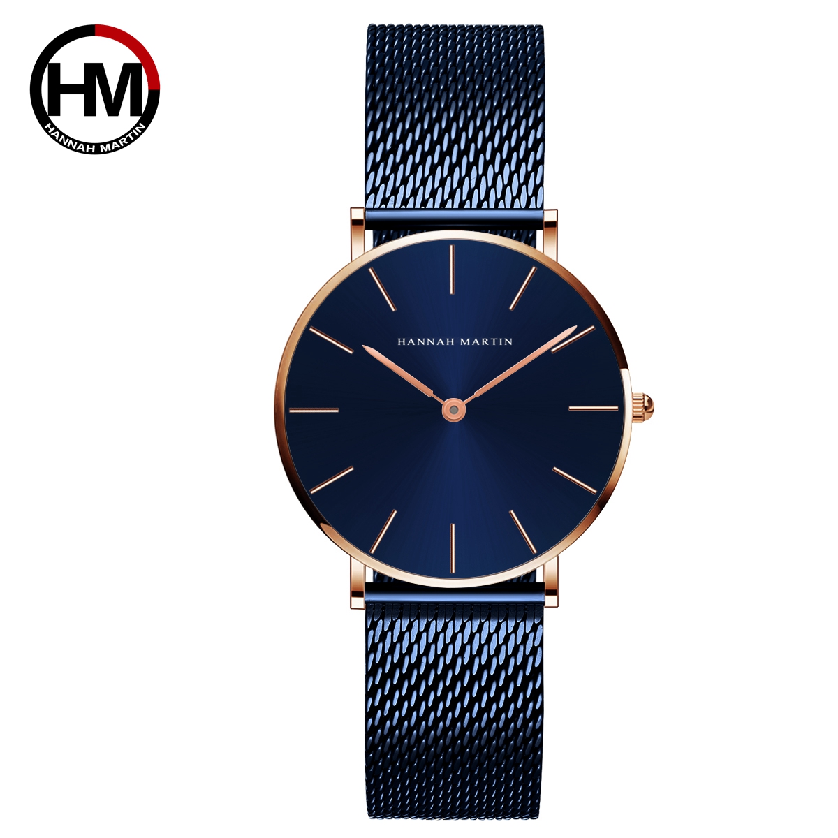 Anti-Magnetic Watch - Hannah Martin Marka Kadın Saati Gümüş