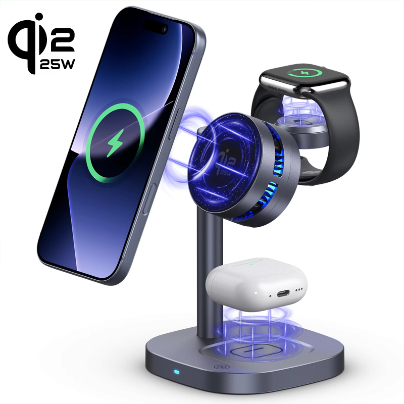 Smartwatch Watches Compatible With Iphone - ICE Cooling Qi2.2 25W 3'ü 1