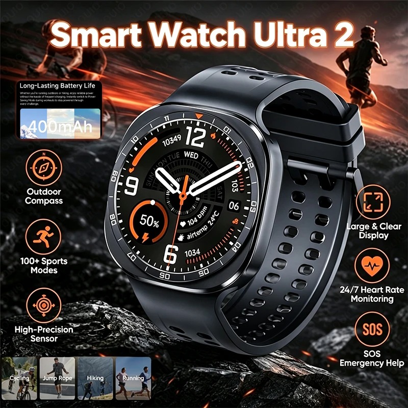 Hybrid Smartwatch - 2026 Model Yeni Akıllı Saat Ultra