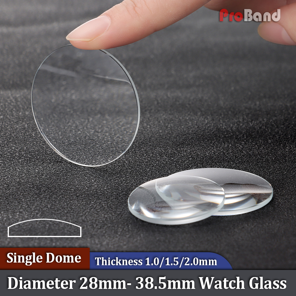 Watch Crystal Replacement - Tek Kubbeli Saat Camı Kalınlığı 1.0/1.5/2.0mm