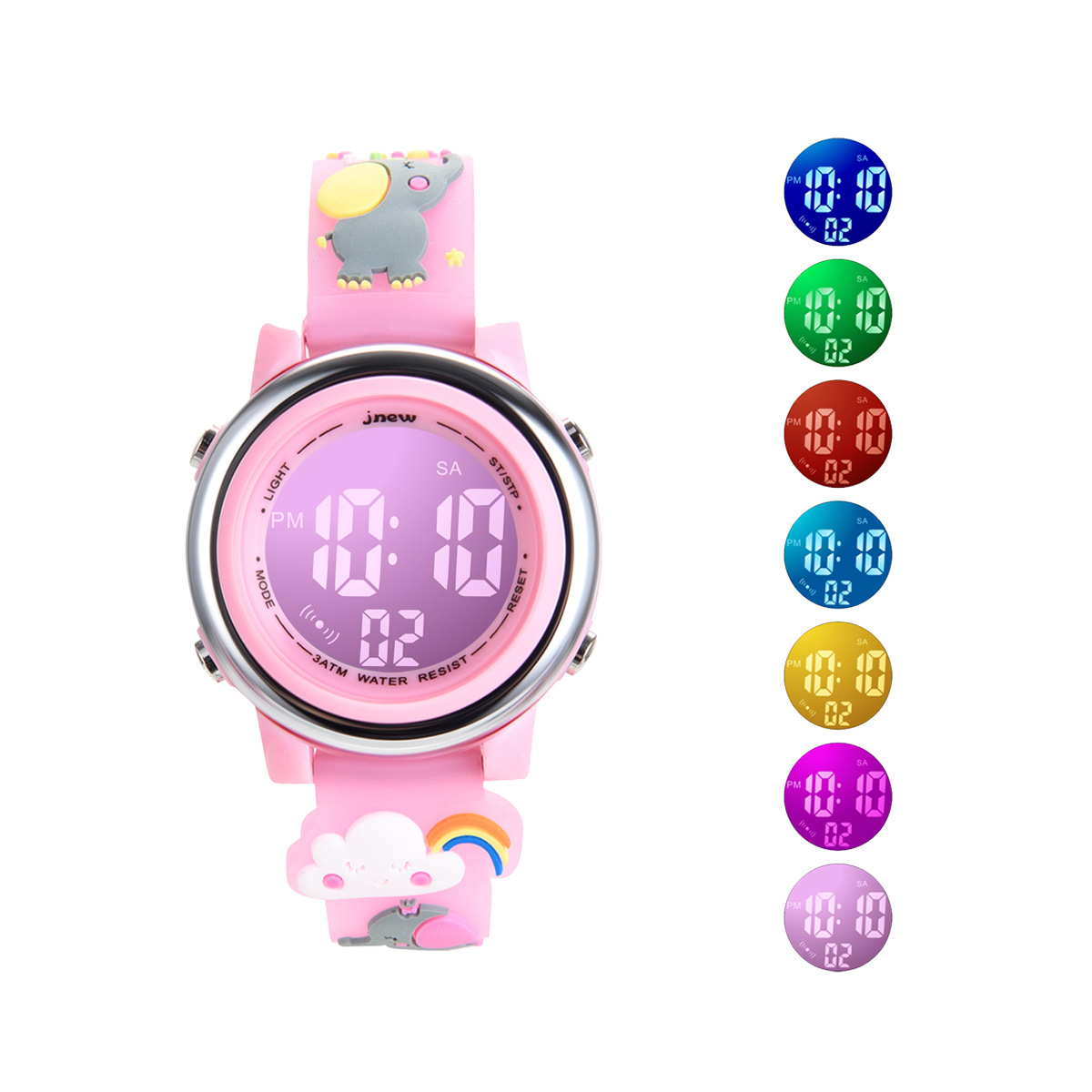 Smartwatch Digital Watches For Girls - UTHAI H120 çocuk Karikatür spor saat