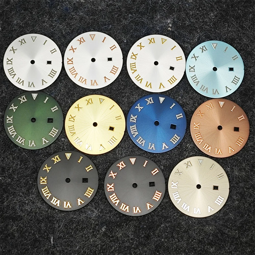 Luminous Dial Face - 24.5MM kadın saati kadranı aydınlık kütük