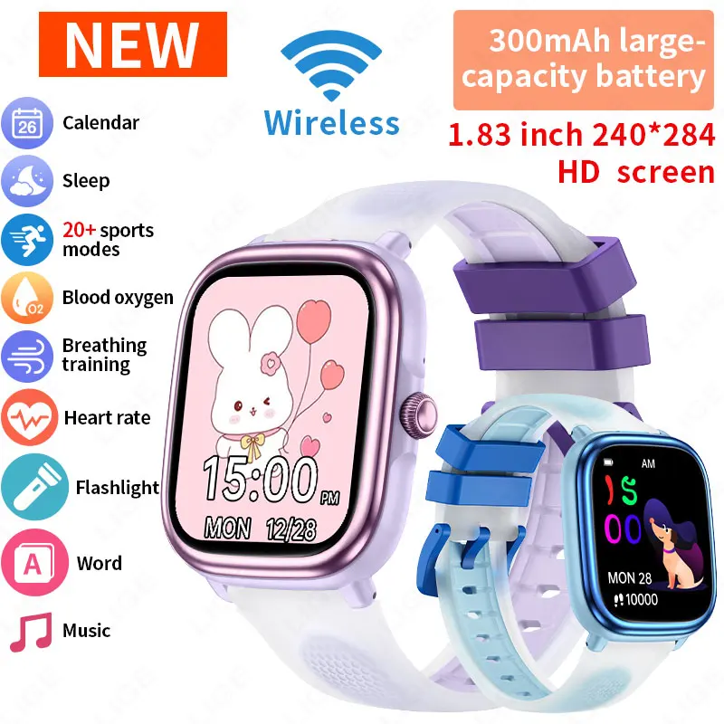 Smartwatch Watches Birthday Gift For Girls - LIGE akıllı saat çocuklar için erkek