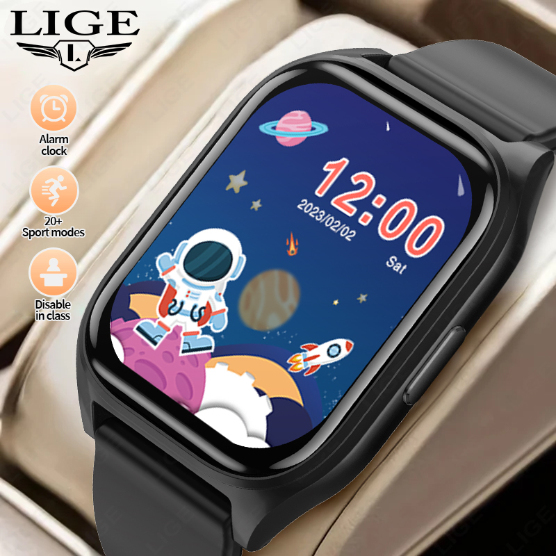 Smartwatch Digital Watches For Girls - LIGE çocuk Büyüme Hediyeler spor saat