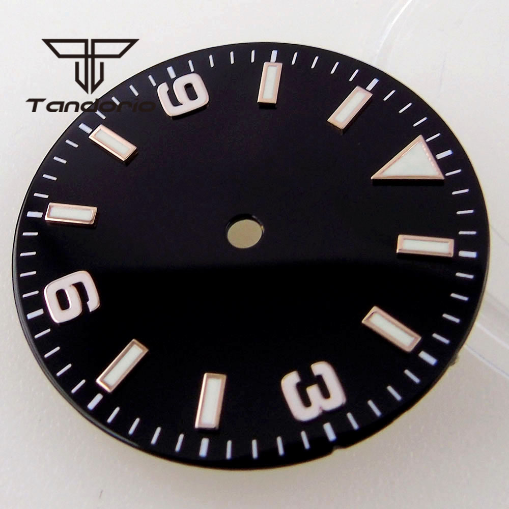 29mm Siyah/Mavi Saat Kadranı F - Luminous Dial Face incelemesi ve fiyatı