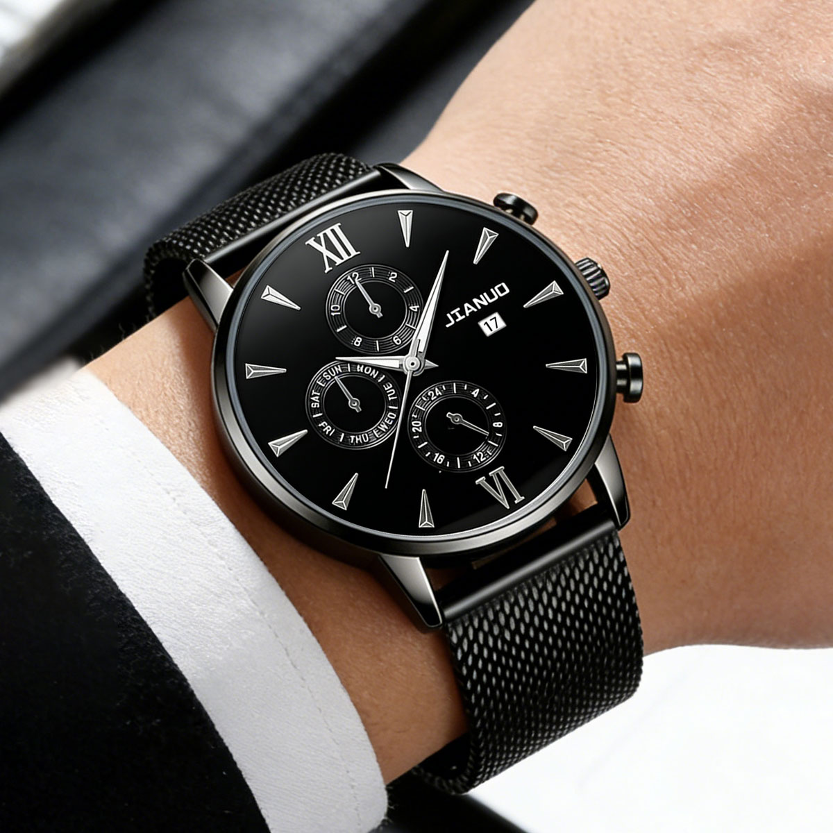 Trendy Casual Erkek Milan Örgü - Mesh Stainless Strap incelemesi ve fiyatı