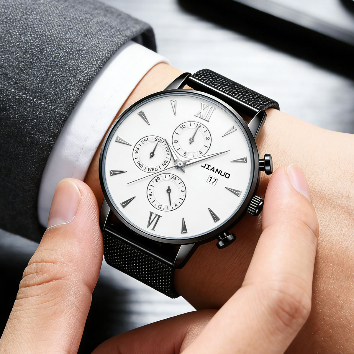 Trendy Casual Erkek Milan Örgü - Mesh Stainless Strap incelemesi ve fiyatı