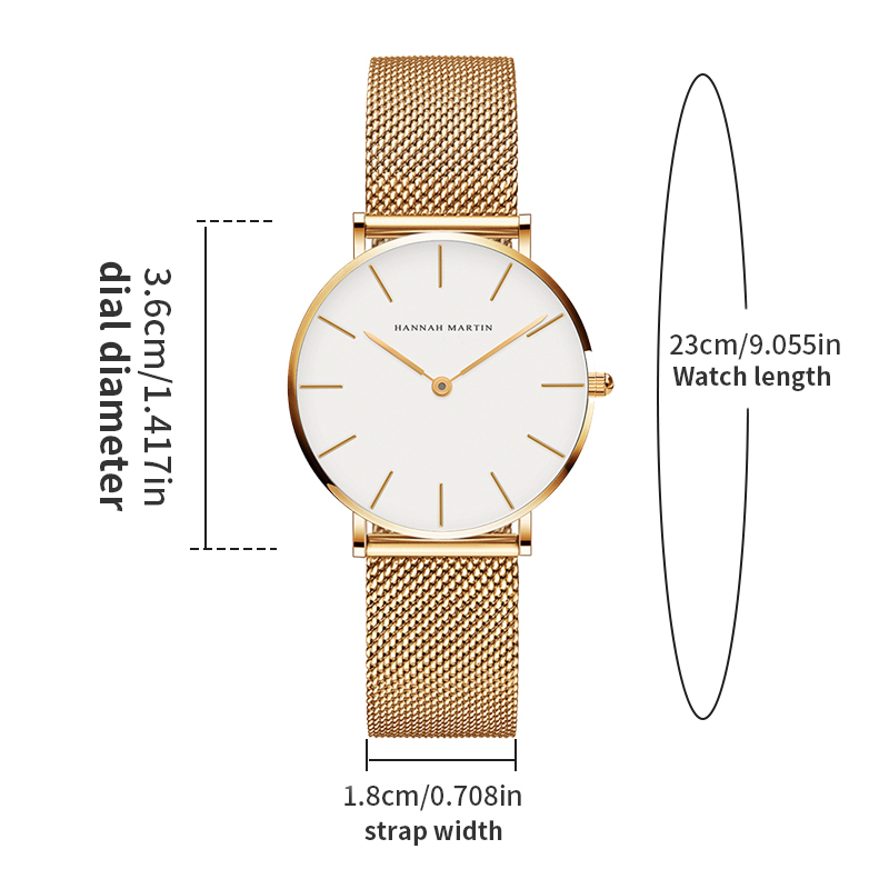 Hannah Martin Marka Kadın Saat - Anti-Magnetic Watch incelemesi ve fiyatı