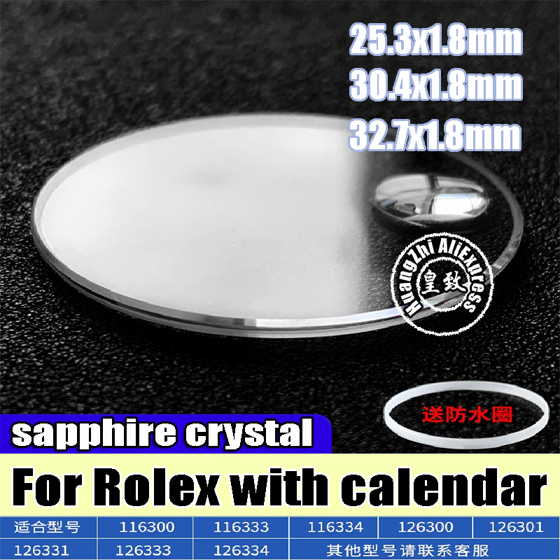 Rolex DATEJUST için 30.4 Safir - Watch Crystal Replacement incelemesi ve fiyatı