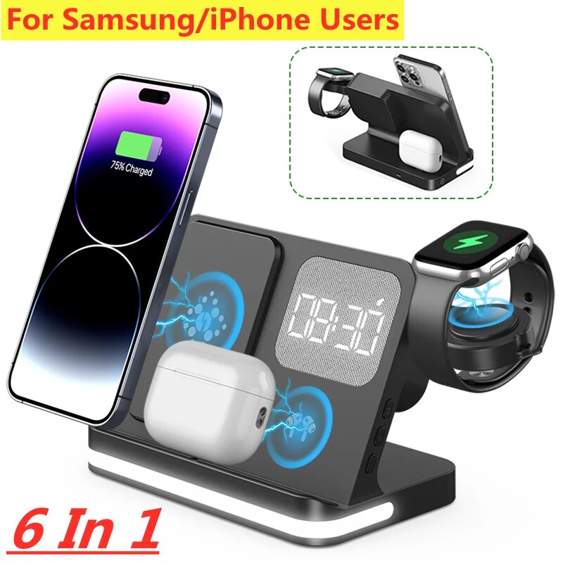 Kablosuz Şarj Standı iPhone 15 - Smartwatch Watches Compatible With Iphone incelemesi ve fiyatı