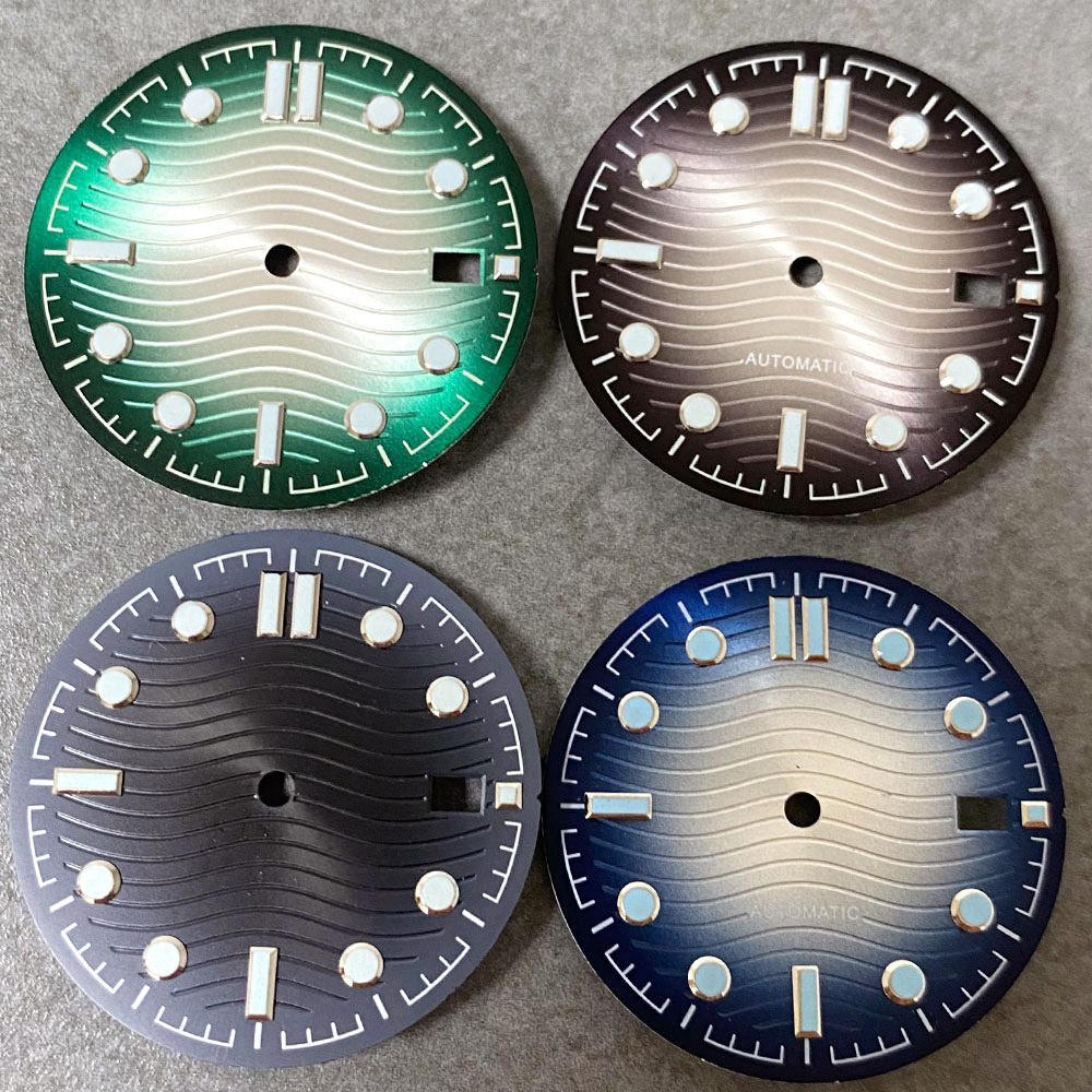 Wave Dial Sunburst Saat Kadran - Luminous Dial Face incelemesi ve fiyatı