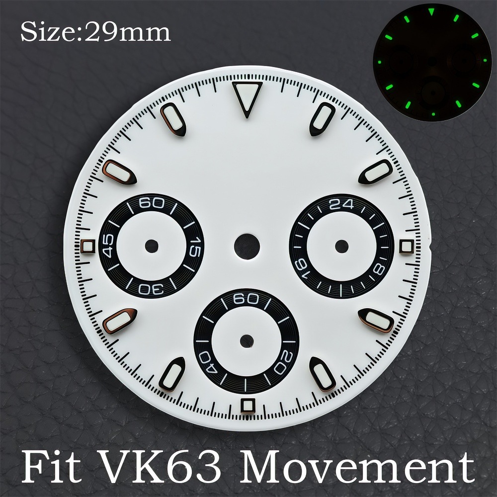 VK63 29mm Kadranlı Saat İbrele - Luminous Dial Face incelemesi ve fiyatı