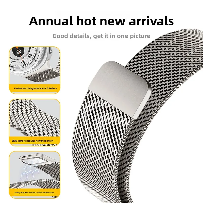Uygulanabilir Samsung Watch St - Mesh Stainless Strap incelemesi ve fiyatı