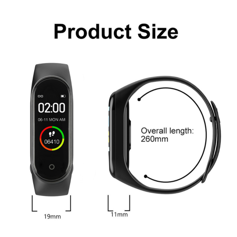 M4 akıllı saatler spor bilekli - Smartwatch Ladies Watches Branded incelemesi ve fiyatı