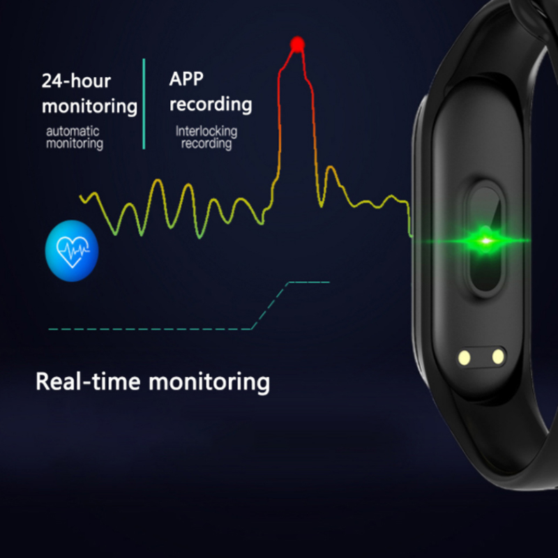 M4 akıllı saatler spor bilekli - Smartwatch Ladies Watches Branded incelemesi ve fiyatı