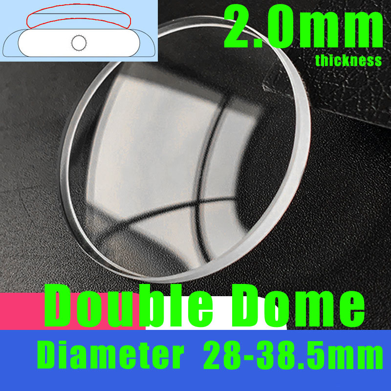 Çift Kubbe 2.0mm Yuvarlak Saat - Watch Crystal Replacement incelemesi ve fiyatı