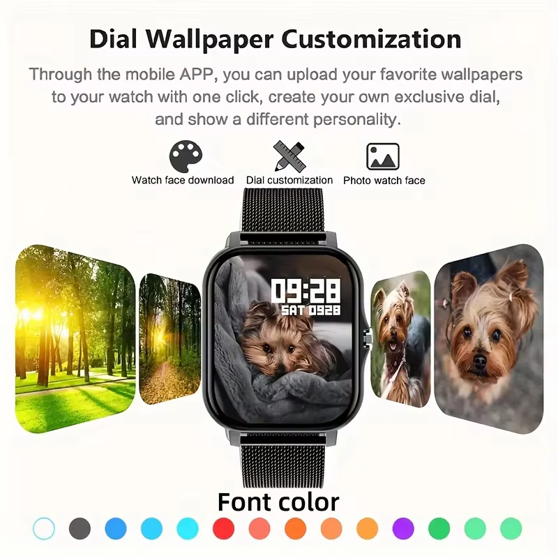 VIVO Akıllı Saat Android iPhon - Smartwatch Watches Compatible With Iphone incelemesi ve fiyatı