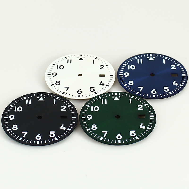 33.8mm Logosuz Pilot Saat Kadr - Luminous Dial Face incelemesi ve fiyatı