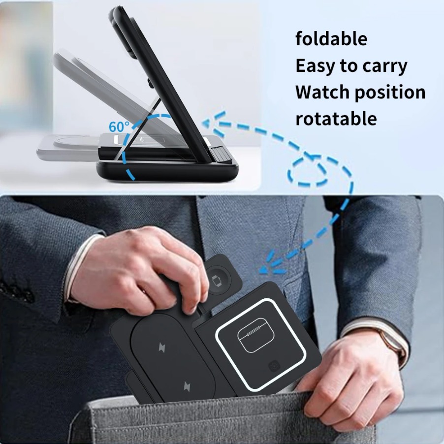 3'ü 1 Arada Katlanabilir Gece  - Smartwatch Watches Compatible With Iphone incelemesi ve fiyatı