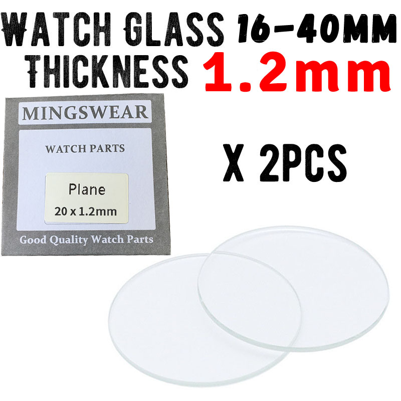 2x kalınlığı 1.2mm yedek saat  - Watch Crystal Replacement incelemesi ve fiyatı