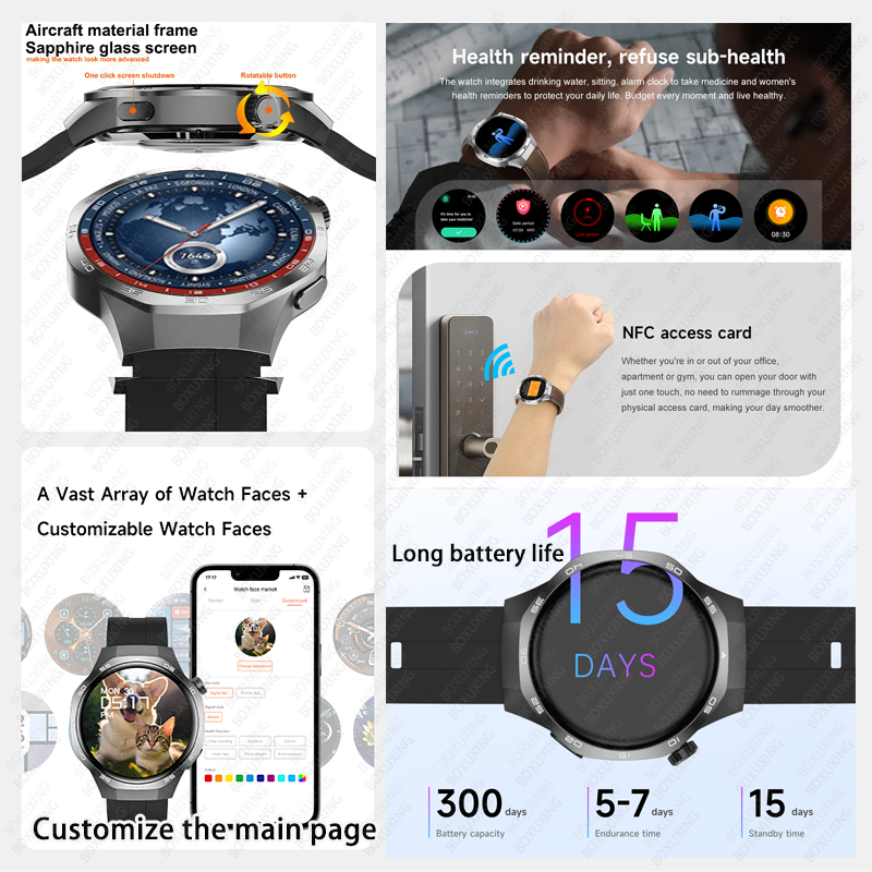 2026 Yeni BOXUXING Watch 5 MAX - Hybrid Smartwatch incelemesi ve fiyatı