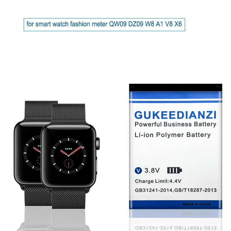 630mAh LQ-S1 Akıllı Saat Pil,  - Watch V8 incelemesi ve fiyatı