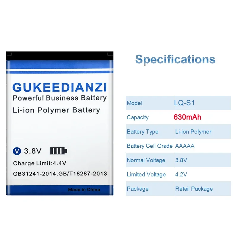 630mAh LQ-S1 Akıllı Saat Pil,  - Watch V8 incelemesi ve fiyatı
