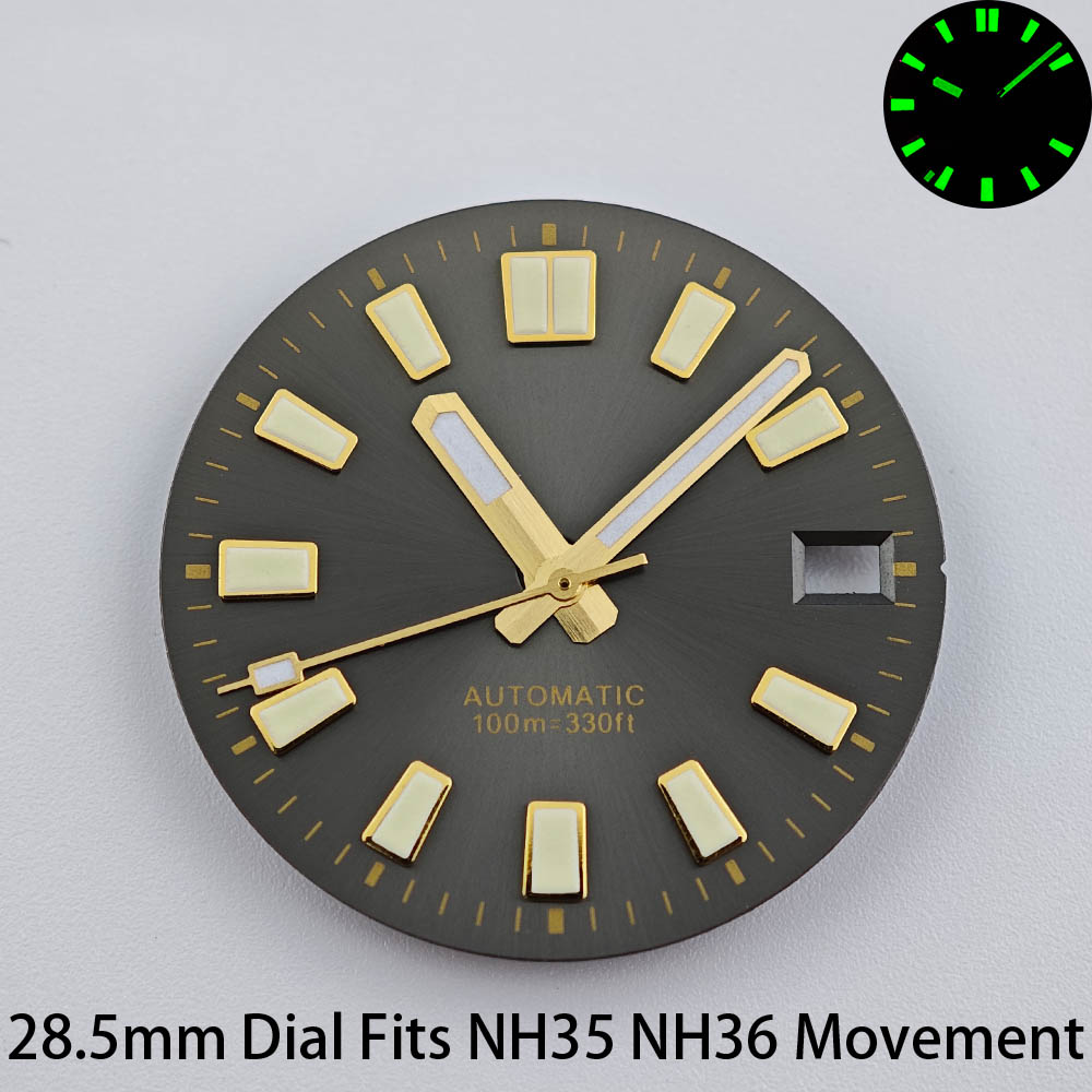 28.5mm Tek Takvimli Saat Kadra - Luminous Dial Face incelemesi ve fiyatı