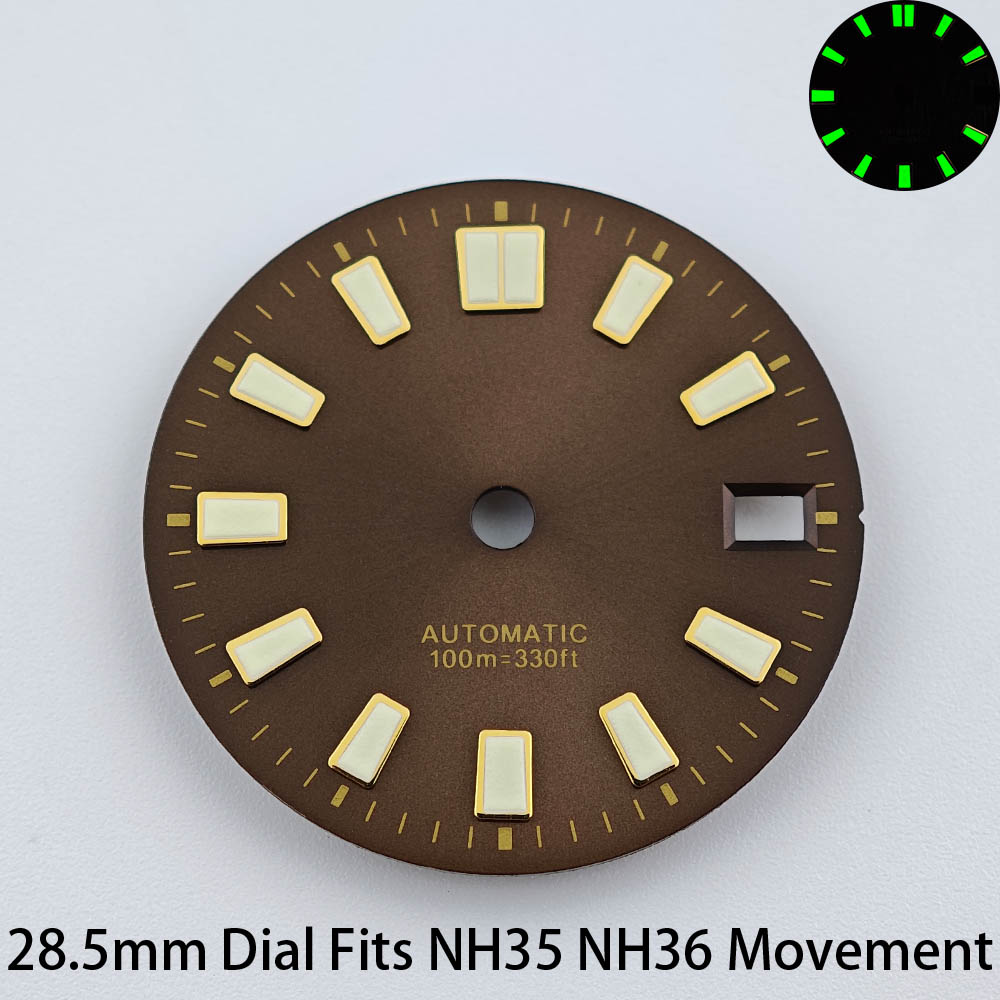 28.5mm Tek Takvimli Saat Kadra - Luminous Dial Face incelemesi ve fiyatı