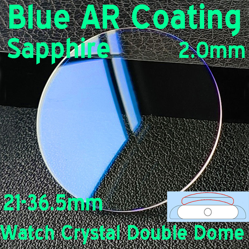 Mavi AR Kaplama Safir 2mm Çift - Watch Crystal Replacement incelemesi ve fiyatı