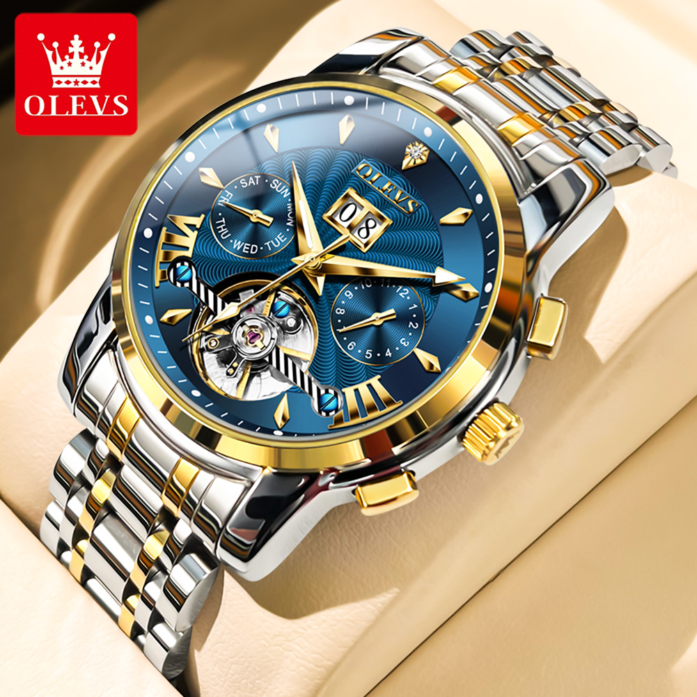 OLEVS Erkekler Saatler Lüks Mo - Anti-Magnetic Watch incelemesi ve fiyatı