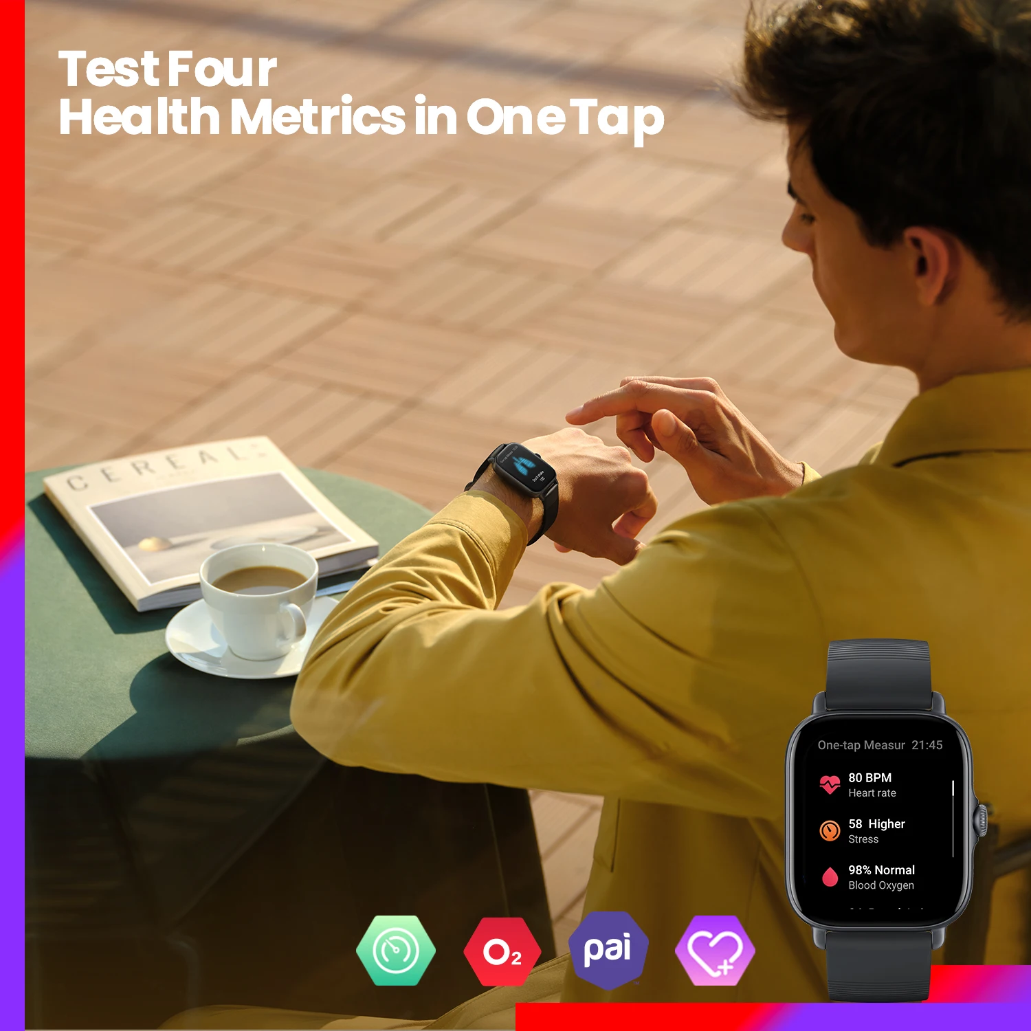 Amazfit GTS 3 Akıllı Saat 5ATM - Smartwatch Timex Watches For Men incelemesi ve fiyatı