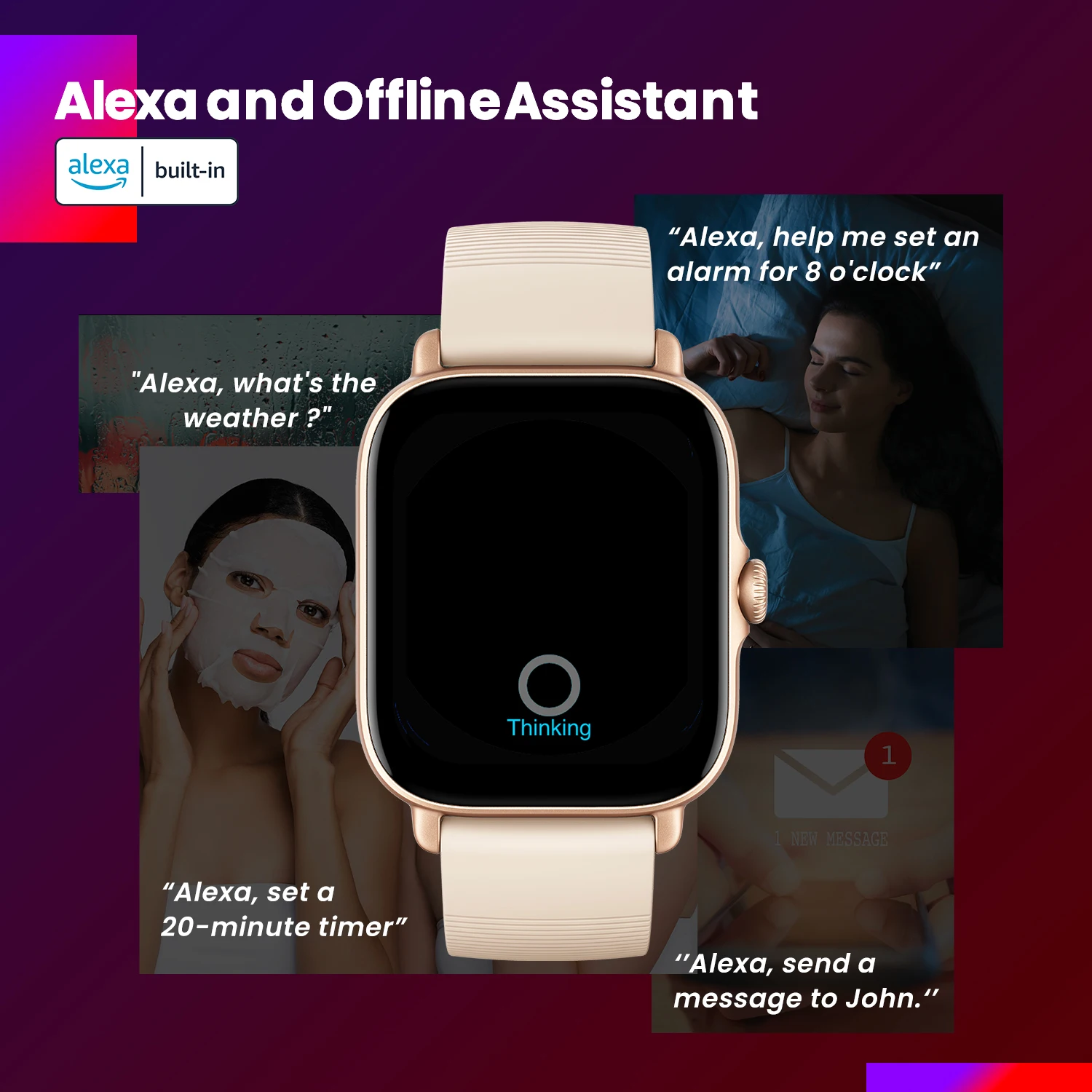 Amazfit GTS 3 Akıllı Saat 5ATM - Smartwatch Timex Watches For Men incelemesi ve fiyatı